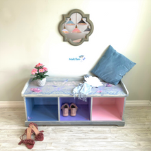 Load image into Gallery viewer, Cotton Candy Lace Bench