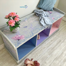 Load image into Gallery viewer, Cotton Candy Lace Bench
