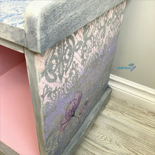 Load image into Gallery viewer, Cotton Candy Lace Bench