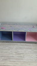 Load and play video in Gallery viewer, Cotton Candy Lace Bench