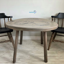 Load image into Gallery viewer, Farmhouse Accent Corner Coffee Table & Captain Chairs set - Furniture MaRiTama HOME