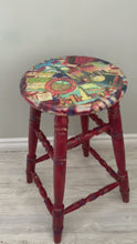 Load and play video in Gallery viewer, Red New York Bar Stool