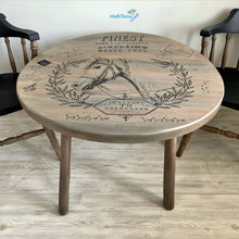 Load image into Gallery viewer, Farmhouse Accent Corner Coffee Table & Captain Chairs set - Furniture MaRiTama HOME