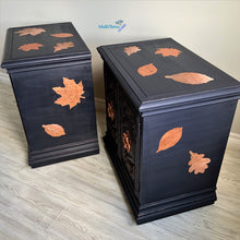 Load image into Gallery viewer, Autumn Leaves Side / Night Accent Table Set - Furniture MaRiTama HOME