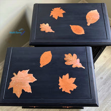 Load image into Gallery viewer, Autumn Leaves Side / Night Accent Table Set - Furniture MaRiTama HOME