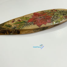Load image into Gallery viewer, Small Live Edge Christmas Poinsettia Board