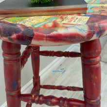 Load image into Gallery viewer, Red New York Bar Stool
