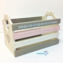 Load image into Gallery viewer, Accent Farm House Wooden Box / Basket - Home Decor MaRiTama HOME