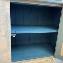 Load image into Gallery viewer, Antique Blue and White Farmhouse Cabinet - Furniture MaRiTama HOME