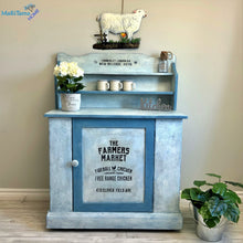 Load image into Gallery viewer, Antique Blue and White Farmhouse Cabinet - Furniture MaRiTama HOME