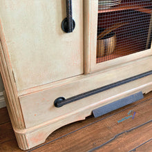 Load image into Gallery viewer, Antique Farmhouse Kitchen / Dining Terracotta Cabinet - Furniture MaRiTama HOME