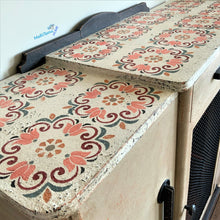 Load image into Gallery viewer, Antique Farmhouse Kitchen / Dining Terracotta Cabinet - Furniture MaRiTama HOME