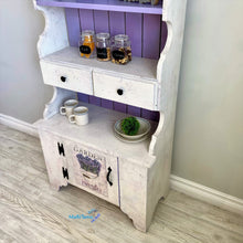 Load image into Gallery viewer, Antique Farmhouse Lavender Kitchen/ Dining Hutch - Furniture MaRiTama HOME