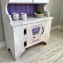 Load image into Gallery viewer, Antique Farmhouse Lavender Kitchen/ Dining Hutch - Furniture MaRiTama HOME