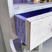 Load image into Gallery viewer, Antique Farmhouse Lavender Kitchen/ Dining Hutch - Furniture MaRiTama HOME