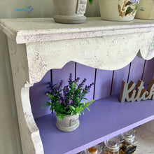 Load image into Gallery viewer, Antique Farmhouse Lavender Kitchen/ Dining Hutch - Furniture MaRiTama HOME