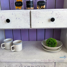 Load image into Gallery viewer, Antique Farmhouse Lavender Kitchen/ Dining Hutch - Furniture MaRiTama HOME