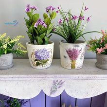 Load image into Gallery viewer, Antique Farmhouse Lavender Kitchen/ Dining Hutch - Furniture MaRiTama HOME