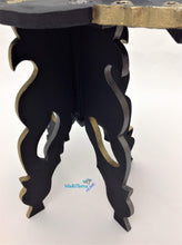 Load image into Gallery viewer, Black with Gold and Silver Decorative Accent Table - Furniture MaRiTama HOME