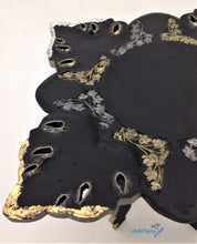 Load image into Gallery viewer, Black with Gold and Silver Decorative Accent Table - Furniture MaRiTama HOME