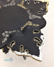 Load image into Gallery viewer, Black with Gold and Silver Decorative Accent Table - Furniture MaRiTama HOME