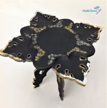 Load image into Gallery viewer, Black with Gold and Silver Decorative Accent Table - Furniture MaRiTama HOME