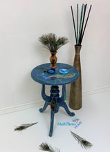 Load image into Gallery viewer, Blue Peacock Accent Table - Furniture MaRiTama HOME
