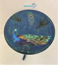 Load image into Gallery viewer, Blue Peacock Accent Table - Furniture MaRiTama HOME