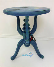 Load image into Gallery viewer, Blue Peacock Accent Table - Furniture MaRiTama HOME