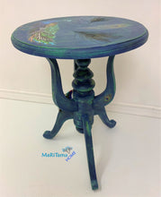 Load image into Gallery viewer, Blue Peacock Accent Table - Furniture MaRiTama HOME