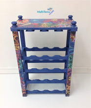 Load image into Gallery viewer, Boho Blue’s Wine Rack - Furniture MaRiTama HOME