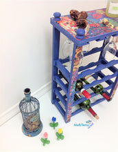 Load image into Gallery viewer, Boho Blue’s Wine Rack - Furniture MaRiTama HOME