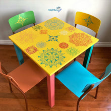 Load image into Gallery viewer, Boho Breakfast Table and Chairs Set - Furniture MaRiTama HOME