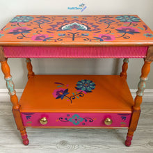 Load image into Gallery viewer, Boho Latin Floral Accent Table - End Tables MaRiTama HOME