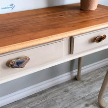 Load image into Gallery viewer, Classic Natural Wood Top Sandy Entryway/ Console Table - Furniture MaRiTama HOME