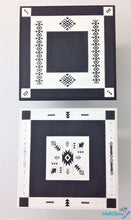 Load image into Gallery viewer, Contemporary Boho Graphite and White Side / End Accent Table Set - Furniture MaRiTama HOME