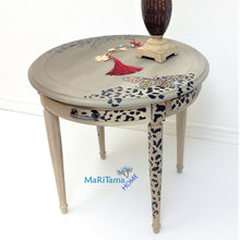 Load image into Gallery viewer, Contemporary Round Cheetah Accent Table - Furniture MaRiTama HOME
