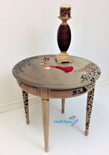 Load image into Gallery viewer, Contemporary Round Cheetah Accent Table - Furniture MaRiTama HOME