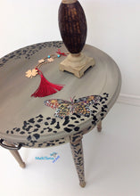 Load image into Gallery viewer, Contemporary Round Cheetah Accent Table - Furniture MaRiTama HOME