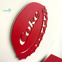 Load image into Gallery viewer, Custom made Coke Wood Art - Posters Prints & Visual Artwork MaRiTama HOME