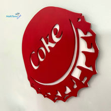 Load image into Gallery viewer, Custom made Coke Wood Art - Posters Prints & Visual Artwork MaRiTama HOME