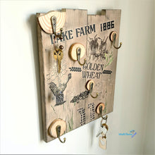 Load image into Gallery viewer, Custom made Farmhouse Key Holder - Home Decor MaRiTama HOME