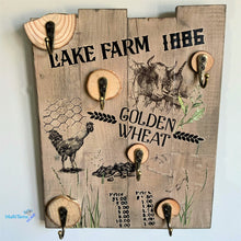 Load image into Gallery viewer, Custom made Farmhouse Key Holder - Home Decor MaRiTama HOME