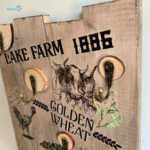 Load image into Gallery viewer, Custom made Farmhouse Key Holder - Home Decor MaRiTama HOME