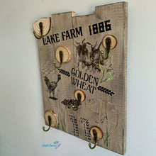 Load image into Gallery viewer, Custom made Farmhouse Key Holder - Home Decor MaRiTama HOME