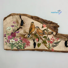 Load image into Gallery viewer, Custom made Live Edge Birds Coat Rack - Coat & Hat Racks MaRiTama HOME