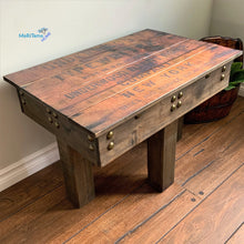 Load image into Gallery viewer, Custom made Old Crate Rustic Coffee / Accent Table - Custommade MaRiTama HOME