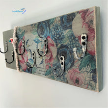 Load image into Gallery viewer, Custom made Rustic Flower Key Holder - Home Decor MaRiTama HOME