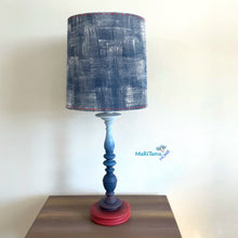 Load image into Gallery viewer, Denim Lamp with Ombre Stand - Home Decor MaRiTama HOME