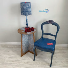 Load image into Gallery viewer, Denim Lamp with Ombre Stand - Home Decor MaRiTama HOME